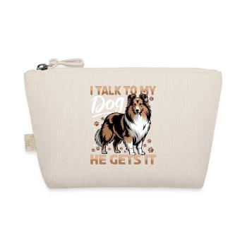 Shetland Sheepdog Sheltie Dog Breed - Organic Pouch - nature - Front