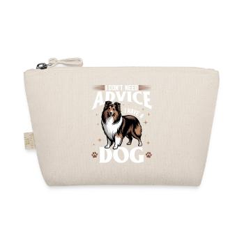 Shetland Sheepdog Sheltie Dog Breed - Organic Pouch - nature - Front