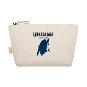 Greece Lefkada Map, Vasiliki Nidri Island Travel - Organic Pouch - nature - Front