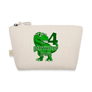 DINO 4 ANS DINOSAURE 4E ANNIVERSAIRE - Trousse biologique - nature - Devant