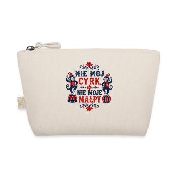 Nie Mój Cyrk Małpy - Organic Pouch - nature - Front