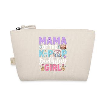 Maman de la fille d’anniversaire K-Pop - Trousse biologique - nature - Devant