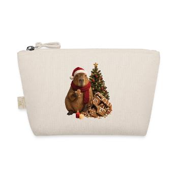 Magie de l’Avent de Capybara de Noël - Trousse biologique - nature - Devant