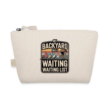 Backyard Birds Waiting List - Organic Pouch - nature - Front