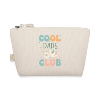 Gender Reveal Cool Dads Club Babyshower Schwangerschaft - Bio-Täschchen - Natur - Vorne