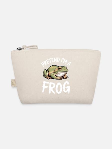 Expressions de grenouilles, Grenouilles, drôle de cadeau de grenouille - Trousse biologique - nature - Devant