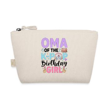 Oma of The K-Pop Birthday Girl - Organic Pouch - nature - Front
