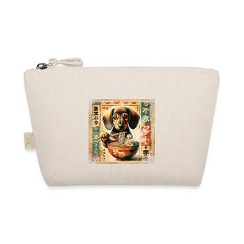 Affiche vintage de ramen teckel - Trousse biologique - nature - Devant