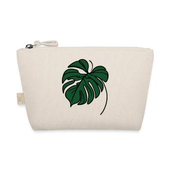 Monstera - Bio-Täschchen - Natur - Vorne
