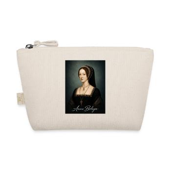 Anne Boleyn Renaissance Portrait - Organic Pouch - nature - Front