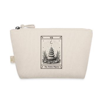 The Pebble Pilgrim | Tarot Card Nature - Organic Pouch - nature - Front