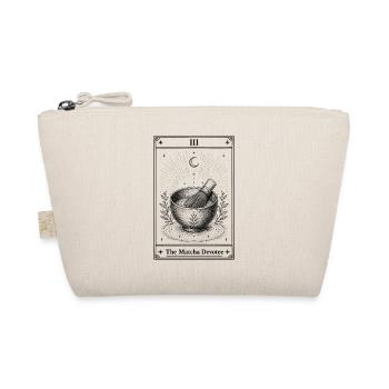 Le pendentif matcha | Carte de tarot - Trousse biologique - nature - Devant
