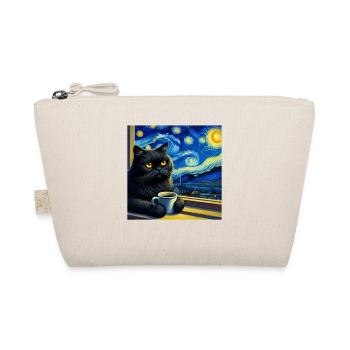 Nuit étoilée du chat noir - Trousse biologique - nature - Devant