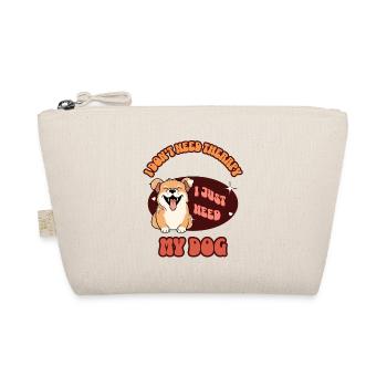 Cadeau drôle pour amoureux d’animaux de thérapie rétro pour chiens - Trousse biologique - nature - Devant