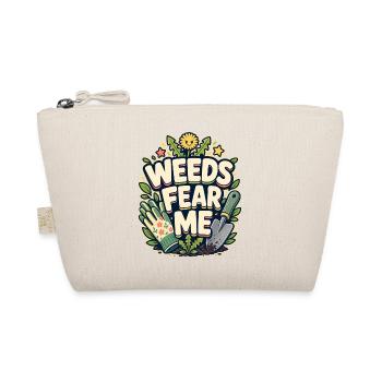 WEEDS FEAR ME Nickerchen - Bio-Täschchen - Natur - Vorne