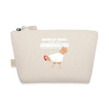 Hühnerflüsterer Huhn Hühnerhalter Hühner - Bio-Täschchen - Natur - Vorne