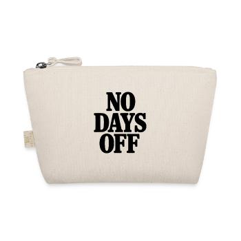 No Days Off - Organic Pouch - nature - Front
