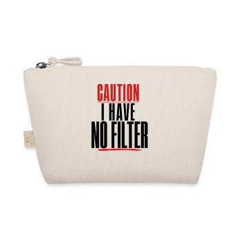 Attention : je n’ai pas de filtre sarcasme ironie humour - Trousse biologique - nature - Devant