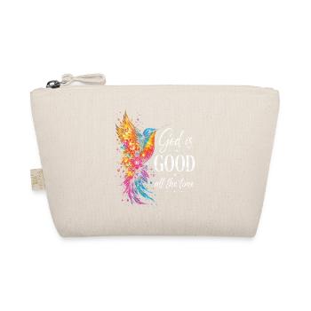 God Is Good All The Time Christian - Organic Pouch - nature - Front