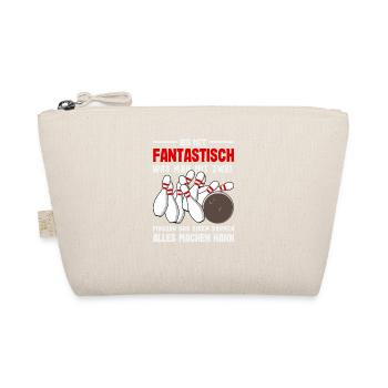Fantastisch Bowling Finger Daumen - Bio-Täschchen - Natur - Vorne