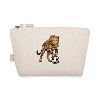 Attaquant de football Léopard - Trousse biologique - nature - Devant