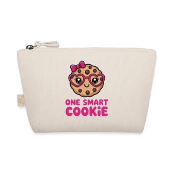 One Smart Cookie - Smart Cookie with Glasses - Organic Pouch - nature - Front