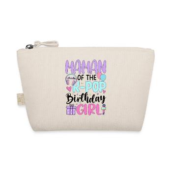 Maman de la fille d’anniversaire K-Pop - Trousse biologique - nature - Devant