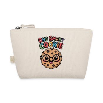 One Smart Cookie - Smart Cookie with Glasses - Organic Pouch - nature - Front