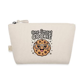 One Smart Cookie - Smart Cookie with Glasses - Organic Pouch - nature - Front