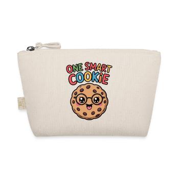 One Smart Cookie - Smart Cookie with Glasses - Organic Pouch - nature - Front