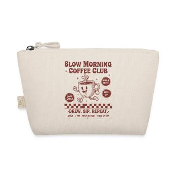 Breakfast Slow Morning Coffee Club Brunch Lovers - Organic Pouch - nature - Front