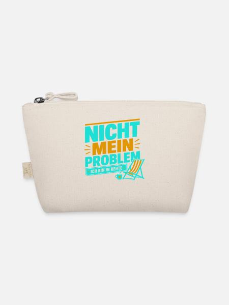 Nicht Mein Problem Ich Bin In Rente – Rentnerwitz - Bio-Täschchen - Natur