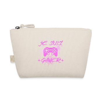 I'm a gamer a girl - Organic Pouch - nature - Front