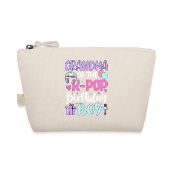 Grandma of The K-Pop Birthday Boy - Bio-Täschchen - Natur - Vorne