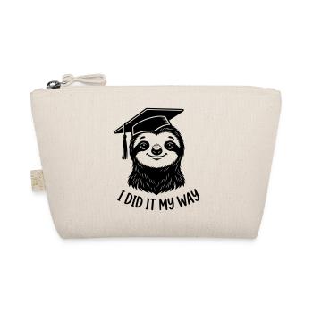 Remise des diplômes Je l’ai fait à ma façon Paresseux - Trousse biologique - nature - Devant