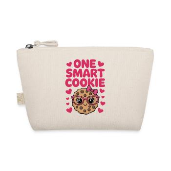 One Smart Cookie - Smart Cookie with Glasses - Organic Pouch - nature - Front