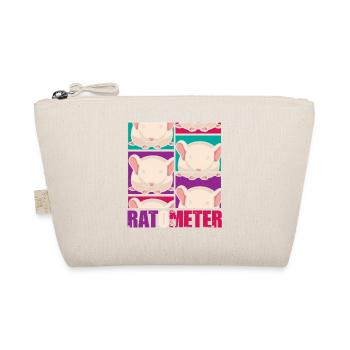 Ratte Hausratte Rattenbesitzer Rattenliebhaber - Bio-Täschchen - Natur - Vorne