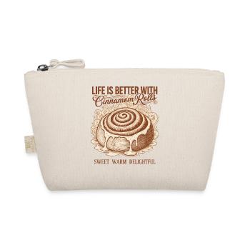 Breakfast Life Is Better With Cinnamon Rolls - Organic Pouch - nature - Front