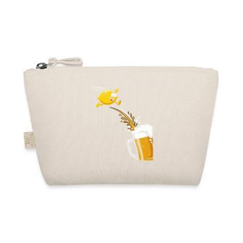 Radler Beer Funny Lemon Jumps In Mug - Organic Pouch - nature - Front
