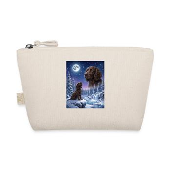 Hurlant au chien de la Lune American Water Spaniel - Trousse biologique - nature - Devant