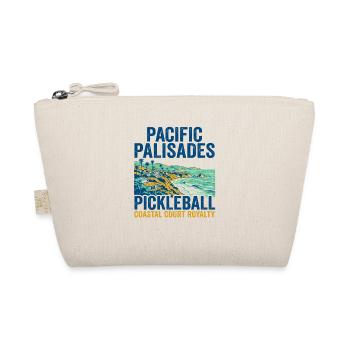 Naples Florida Skyline With Pickleball Theme - Organic Pouch - nature - Front