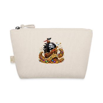 Navire pirate au trésor plein d’or - Trousse biologique - nature - Devant