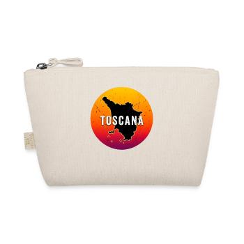 Toskana Karte retro sunset Italien Toscana Italy - Bio-Täschchen - Natur - Vorne