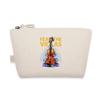 Fear The Violas Viola Orchestra Musician Saying - Organic Pouch - nature - Front