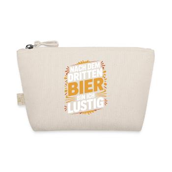 Bier Nach Dem Dritten Bier Lustig JGA Party Malle - Bio-Täschchen - Natur - Vorne