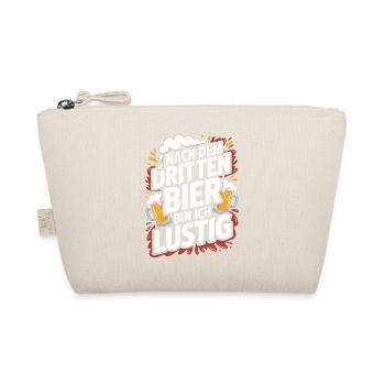 Bier Nach Dem Dritten Bier Lustig JGA Party Malle - Bio-Täschchen - Natur - Vorne