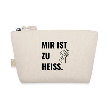 Mir ist zu heiß. - Bio-Täschchen - Natur - Vorne