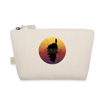 L’île de Corse : Cercle rétro du coucher de soleil France - Trousse biologique - nature - Devant