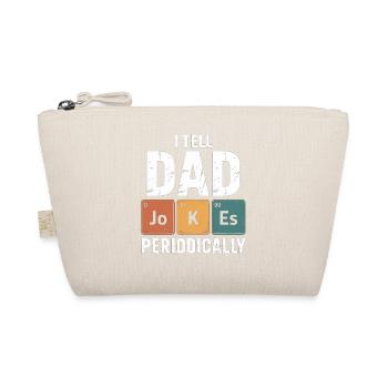 Dad Jokes Periodically Tee - Organic Pouch - nature - Front