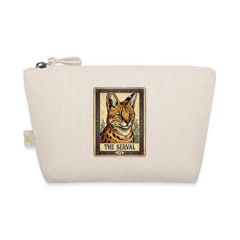 Serval Tarot Portrait - Organic Pouch - nature - Front